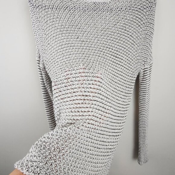 Helmut by Helmut Lang sz P / XS women sweater linen blend - Picture 8 of 13